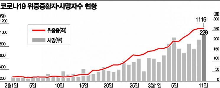 "코로나 사망자 역대 최대" … 확진자 폭증에 '신속항원검사'도 인정