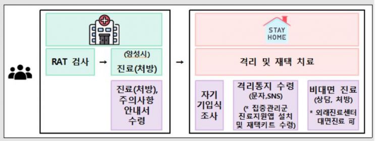 14일부터 전문가용 신속항원검사 양성시 바로 격리·재택치료