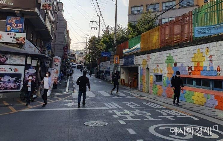 서울 동대문구 회기동 경희대학교 인근. 사진=강우석 인턴기자 beedolll97@asiae.co.kr