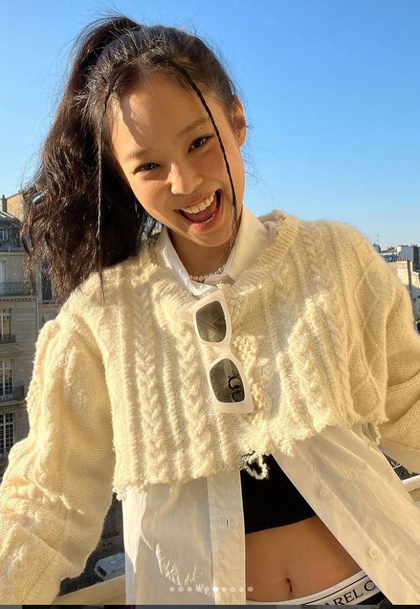 [포토]제니 '봄을 닮은 미소'