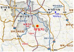 용인 원삼면 반도체클러스터 개발지역 '토지거래허가구역' 재지정