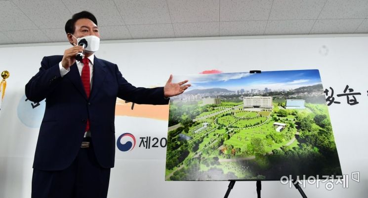 윤석열 당선인 "대통령 집무실 용산 이전…靑, 5월10일 개방"(종합)