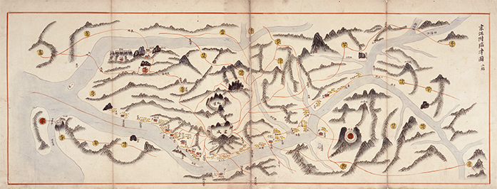 Gyeonggangbu Imjin Map (Early 19th Century) <Source: Kyujanggak Institute for Korean Studies, Seoul National University>