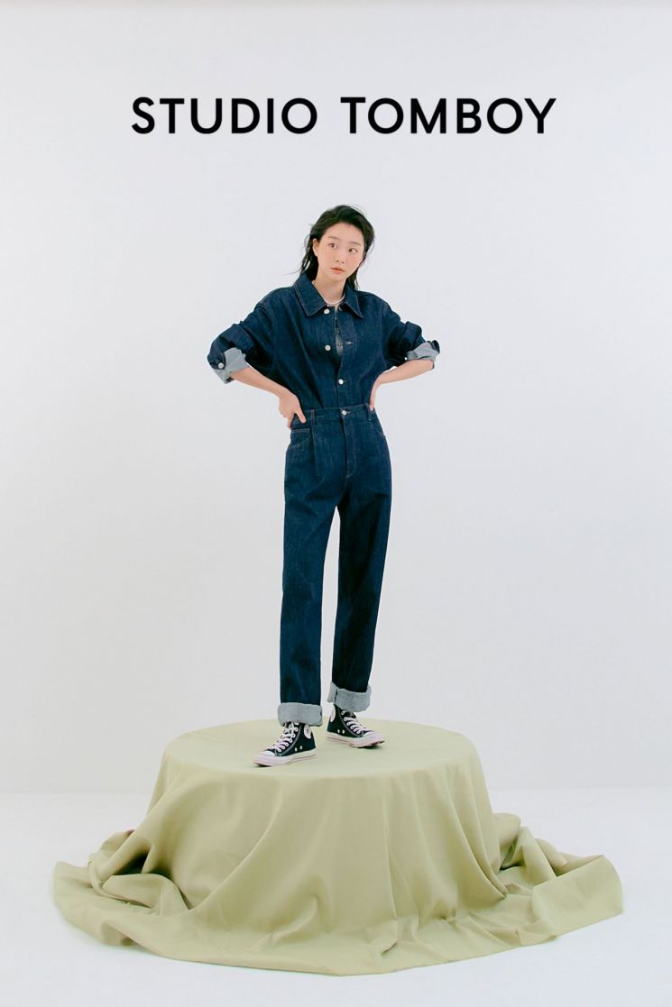 스튜디오 톰보이, 전속 모델로 배우 김다미 발탁