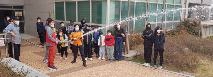 광주 광산소방서, 공동주택 '소방안전교육' 실시