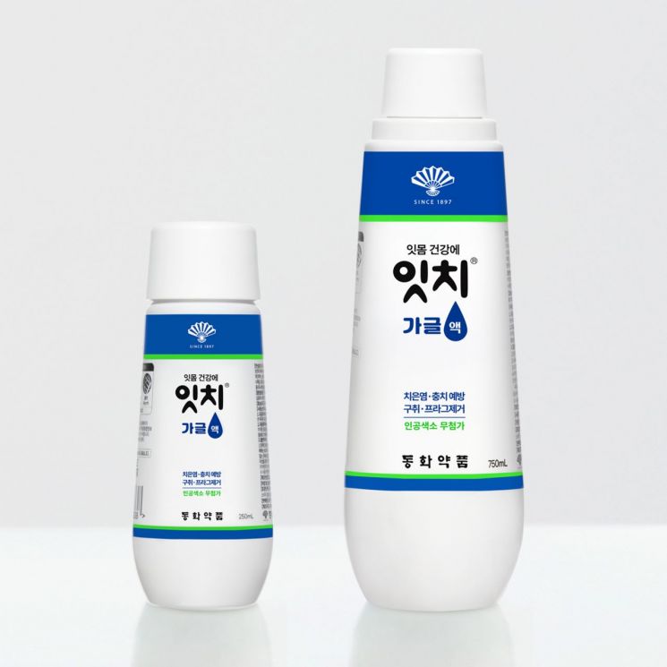 동화약품, 잇몸질환 예방에 도움 주는 '잇치 가글액' 출시