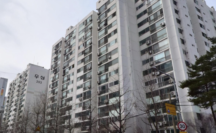 서울 구로구 신도림동 우성 아파트 전경