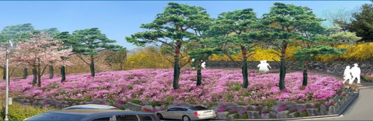오동근린공원 조성 후 예상도