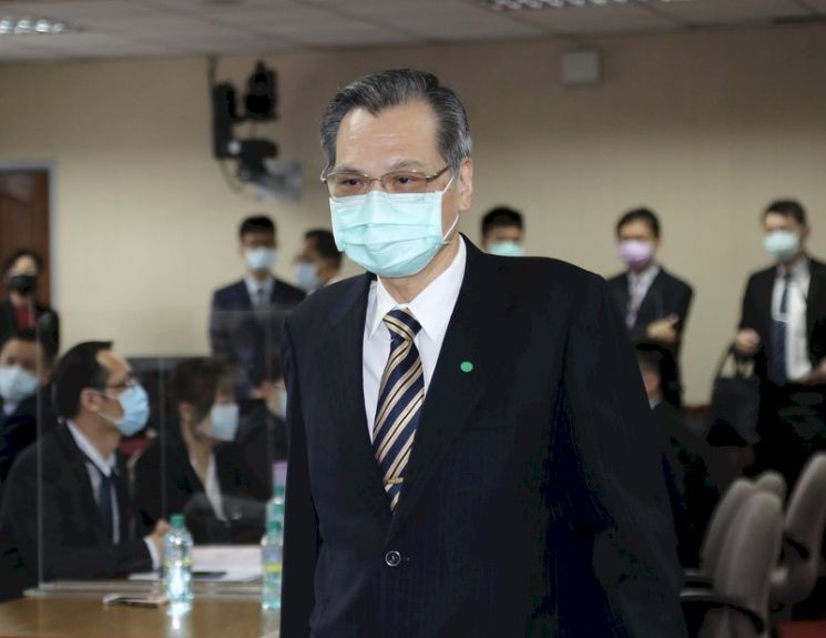 천밍퉁 국가안전국(NSB) 국장. /사진=대만 CNA 캡처