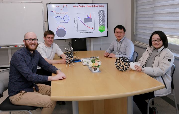 탄소나노튜브는 왜 튜브 형태로 자랄까? … ‘UNIST, 펑 딩 교수팀’ 30년 만에 규명