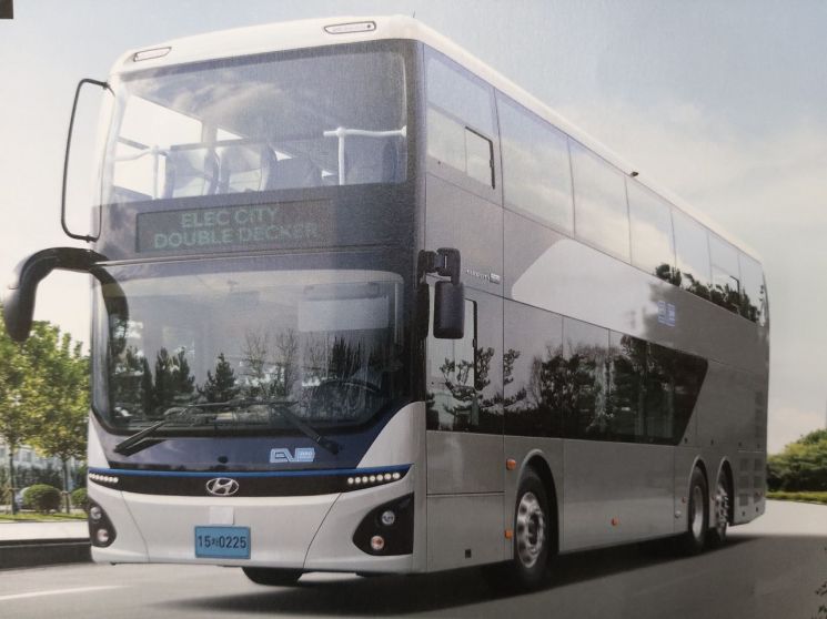 2층 전기저상버스 이미지 사진. 대전시 제공