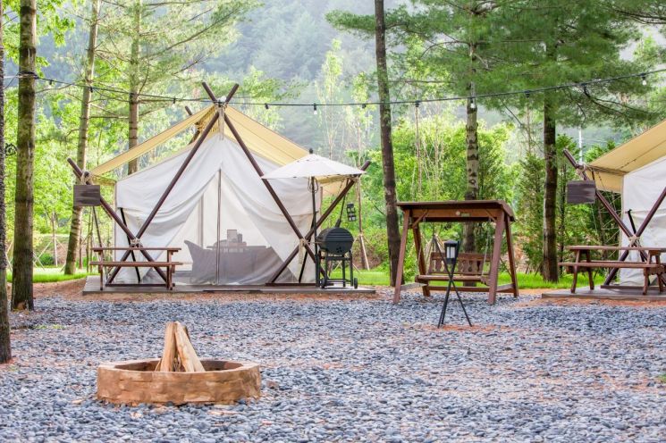 "호캉스+글램핑 한 번에" 켄싱턴호텔 평창, 패키지 출시