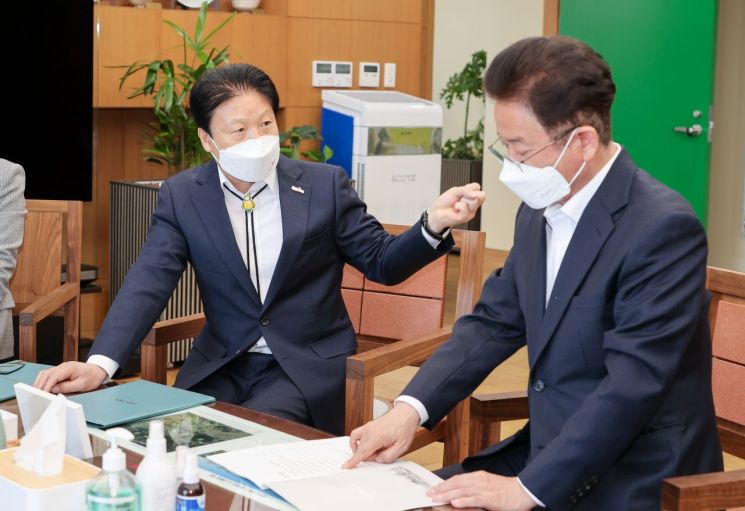 발로 뛴다 … 이병환 성주군수, 경북도 방문해 ‘현안사업’ 반영 요청