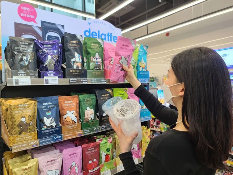 초여름 날씨에…CU, 아이스드링크 델라페 판매 ‘급증’