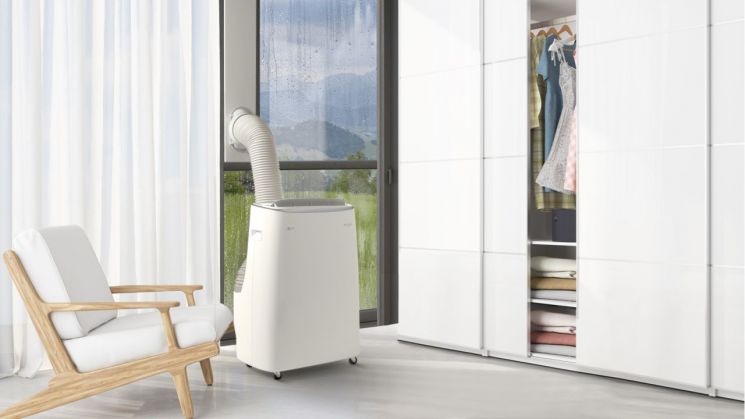 LG전자, 건조·제습 성능 강화한 2022년형 이동식 에어컨 출시