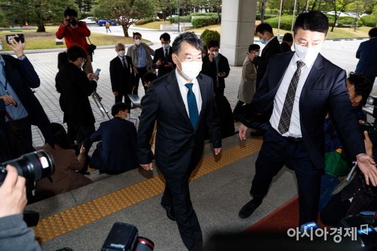 [포토]김오수 검찰총장, '검수완박' 관련 입장발표