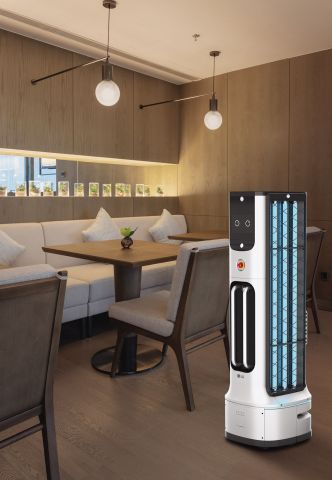 "유해세균 꼼짝마"…LG전자, '클로이 UV-C봇' 출시