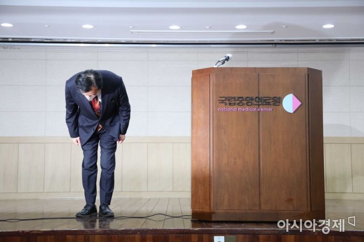 [포토]사퇴 선 그은 정호영... 모든 의혹 정면반박 