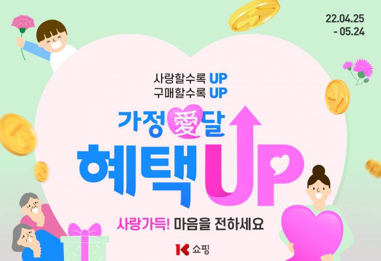 홈쇼핑업계, 가정의 달 기획전…“할인혜택부터 적립금까지”