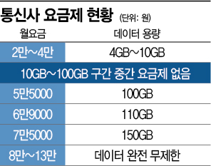 5G 중간요금제 도입…통신업계 발등에 불