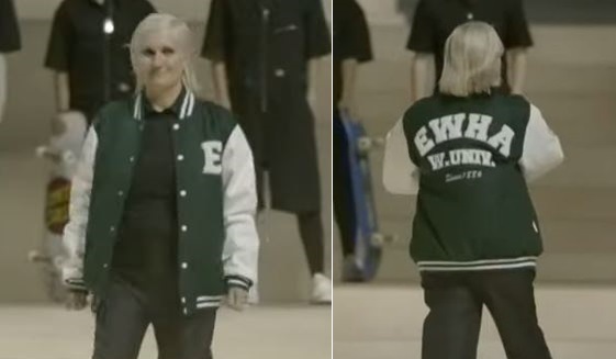 "어? 과잠이 왜 거기서 나와?" 디올 패션쇼 '이대 과잠' 등장…대학가, 과잠 '희로애락' 