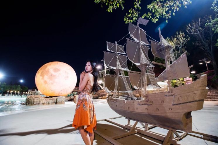 카리브해야! 캐리비안 베이야! 이색 해변 카페로 변신