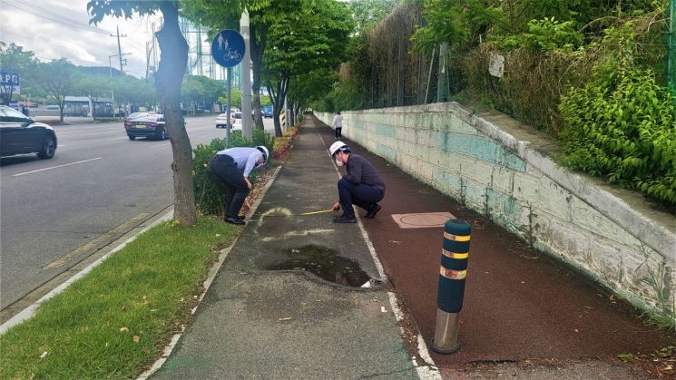 자전거도로 안전사고를 예방해 도민의 안전을 지키는 경북도.