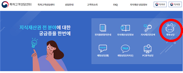 정부, 17일부터 국민비서 '구삐' 챗봇으로 '지식재산권' 상담