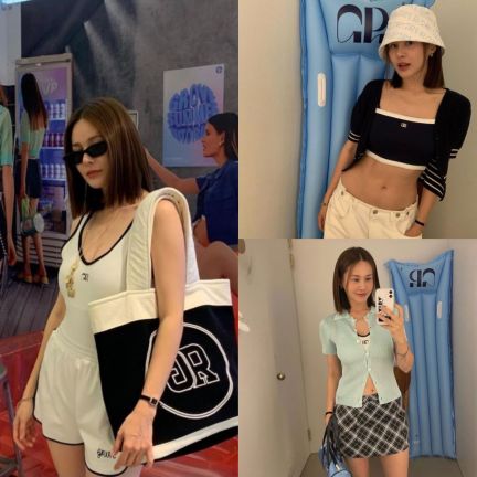 아이비가 자신의 인스타그램을 통해 다양한 여름 스타일을 선보이고 있다. /사진=아이비 인스타그램 캡처