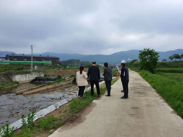 용인시, 하천 범람 등 '긴급 점검'…총 468.55km