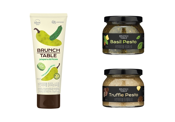 대상에프앤비 복음자리, '브런치 테이블' 3종 출시