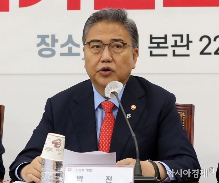 박진 외교부 장관, 한반도·평화클럽 주한 공관들과 한반도 정세 논의
