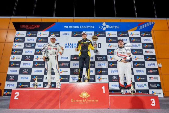 아트라스BX 최명길·조항우, ‘2022 CJ대한통운 슈퍼레이스 챔피언십’ 3R 원-투 피니시 우승