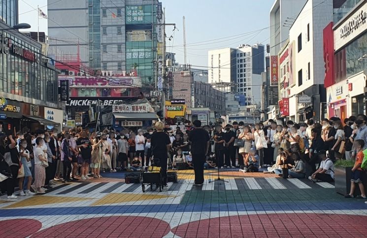 홍대축제거리 거리아티스트 공연