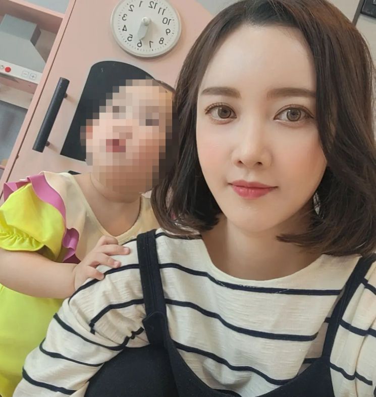 첫째 딸 나현과 함께. 사진=한민채 인스타그램
