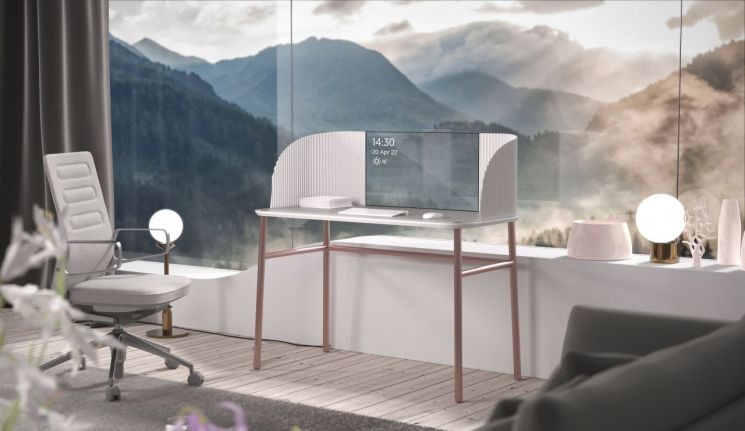 '책상 위 투명 OLED'…LGD, 국제 디자인공모전 수상작 발표