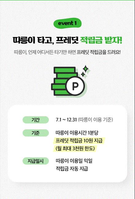 서울시, 7월부터 6개월간 따릉이 이용활성화·이용시민 건강증진 이벤트