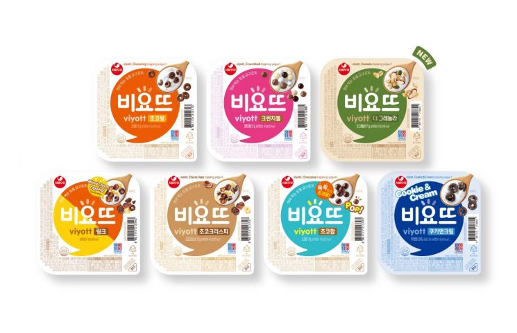 “요거트와 5가지 곡물 토핑의 만남” 서울우유, '비요뜨 더 그래놀라' 출시