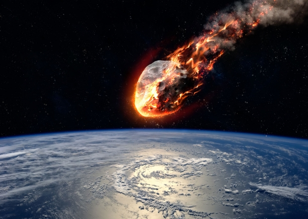 지구로 향하는 소행성 이미지. 사진 = 아시아경제DB