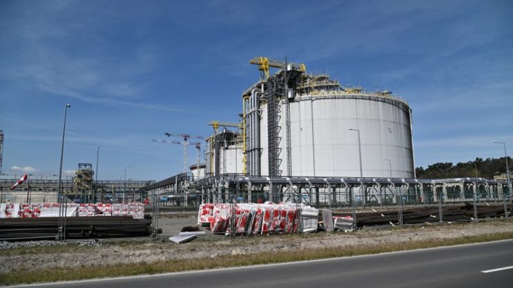 유럽의 한 LNG 터미널 전경. 사진 연합=EPA