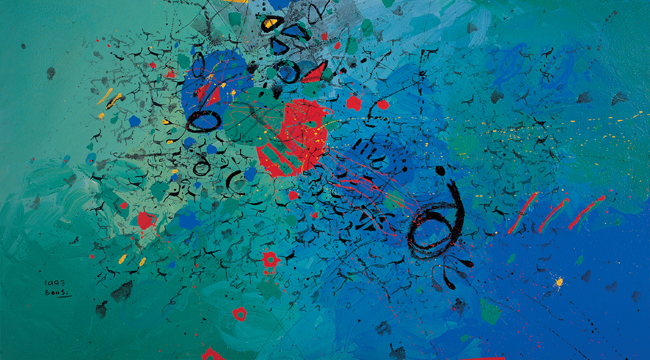 조부수 Orchestration 캔버스에 유채 200X360cm 1993