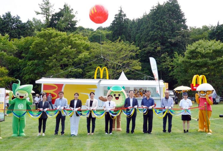 맥도날드, ‘보성녹돈 버거 페스티벌’…“국내산 식재료로 신선하게”