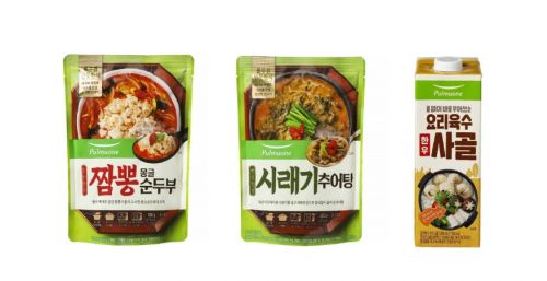 풀무원식품의  ‘반듯한식’ 제품들.
