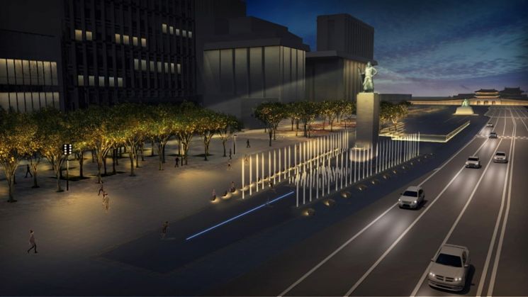 '광화문광장' 내달 6일 재개장…면적 2배 넓어지고, 5000그루 녹지 조성