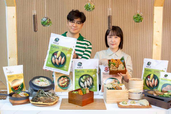 CJ제일제당의 식물성 식품 브랜드 '플랜테이블' 제품