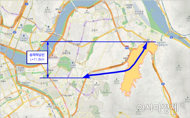 3호선 연장 송파하남선 예타 통과… 오금~하남교산 연결 본격화