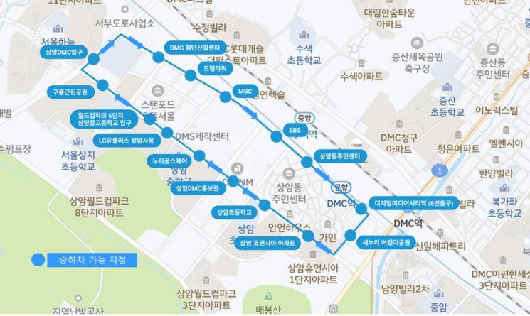 서울시, 상암에 첫 '장애인 탑승 자율차' 첫 선…자율차 4대→7대