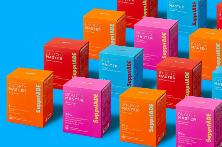 The health functional food brand SuppleAid by Dada M&C.