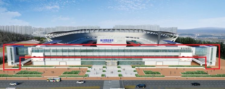 2022 전국(장애인)체육대회 대회운영사무실 조감도.