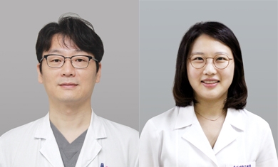 노원을지대병원 산부인과 권용순 교수(왼쪽), 곽재영 교수.